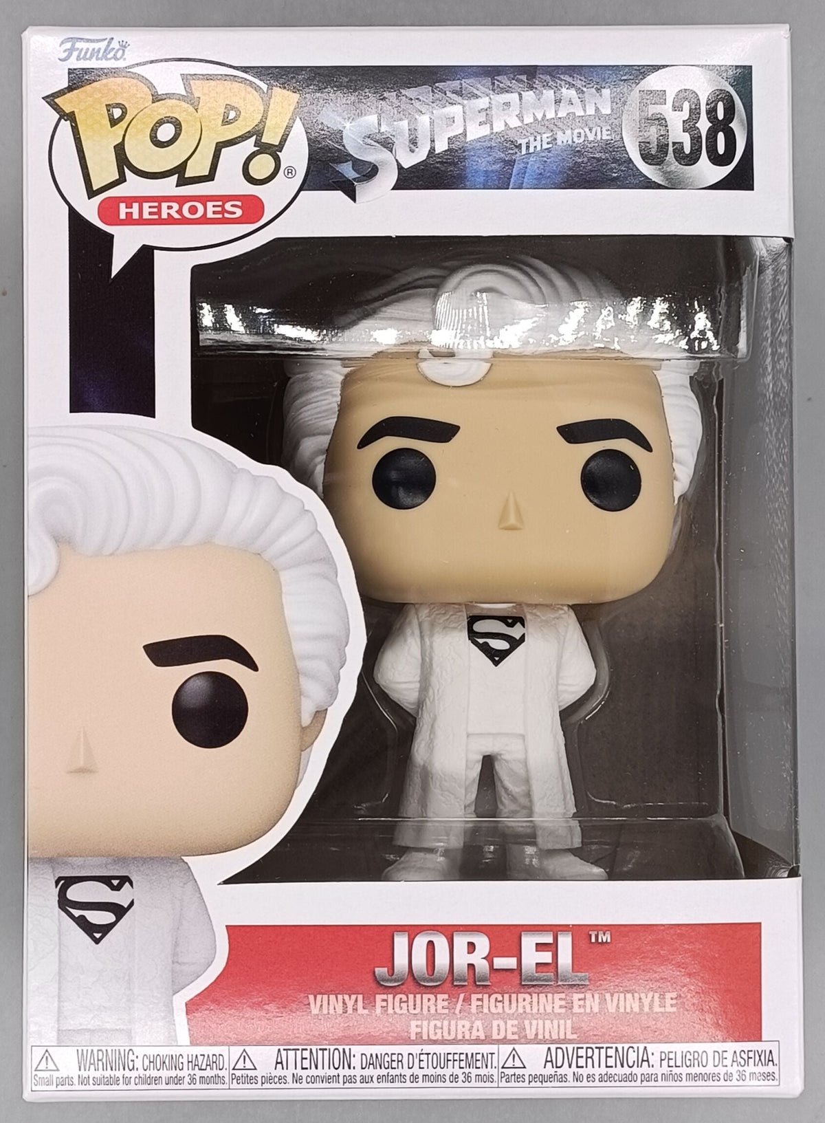 538 Jor-EL - DC Superman (1978) Funko POP - Brand New Funko