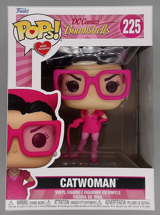 225 Catwoman (BCA) - DC Bombshells - BCA Pink - Box Damaged Funko POP Funko