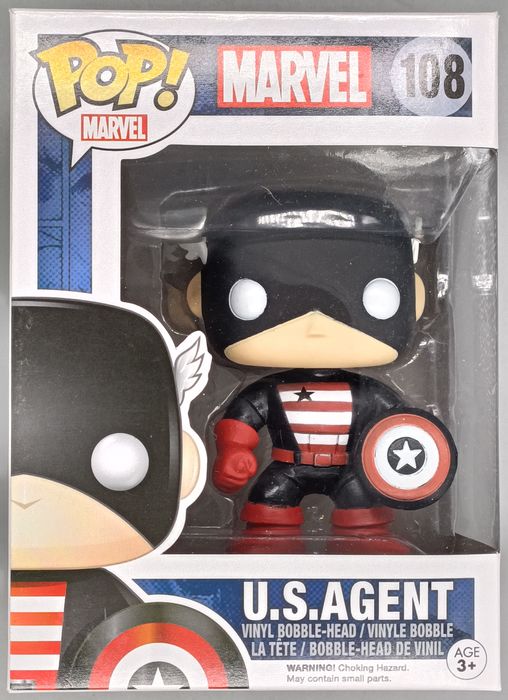 108 U.S. Agent - Marvel - Box Damaged Funko POP Funko