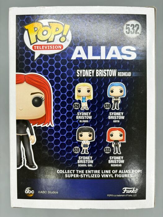 532 Sydney Bristow (Redhead) - Alias Funko POP