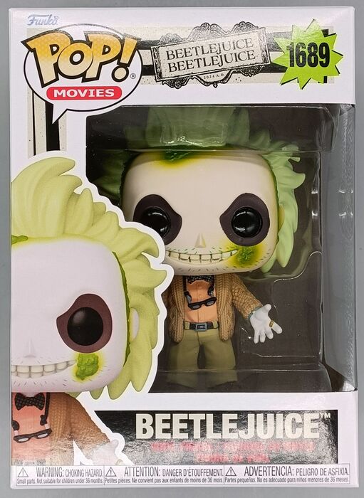 1689 Beetlejuice - Beetlejuice 2 - Horror Funko POP - Brand New Funko