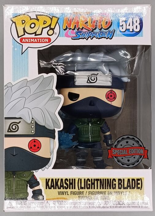 548 Kakashi (Lightning Blade) - Naruto Shippuden Box Damaged Funko POP Funko