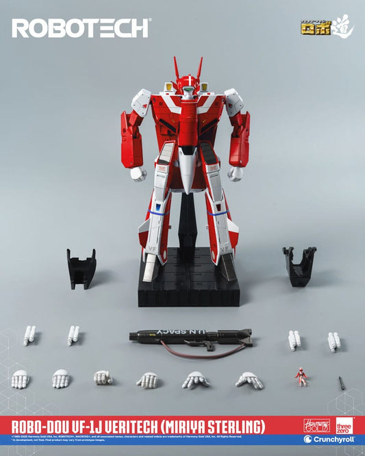 Robotech Action Figure ROBO-DOU VF-1J Veritech (Miriya Sterling) 20 cm - FanofThings.co.uk