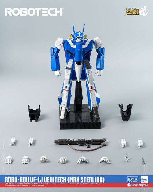 Robotech Action Figure ROBO-DOU VF-1J Veritech (Max Sterling) 20 cm - FanofThings.co.uk