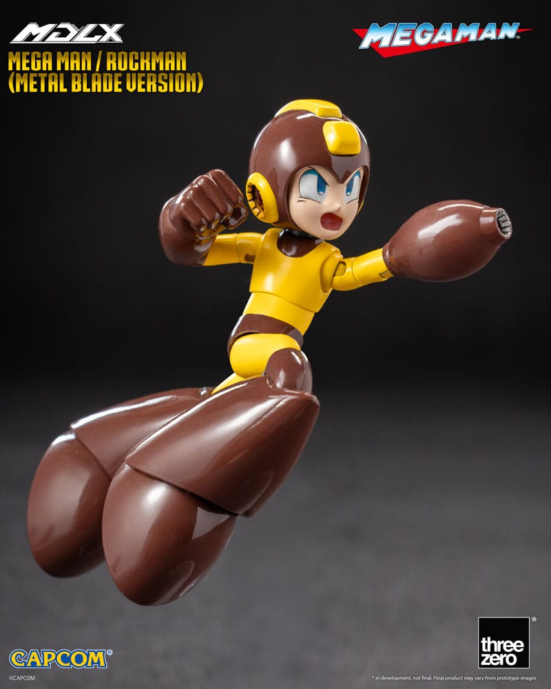Mega Man MDLX Action Figure Mega Man / Rockman (Metal Blade Version) 10 cm - FanofThings.co.uk