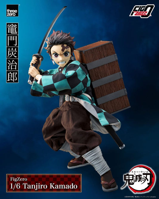 Demon Slayer: Kimetsu no Yaiba FigZero Action Figure 1/6 Tanjiro Kamado 27 cm - FanofThings.co.uk