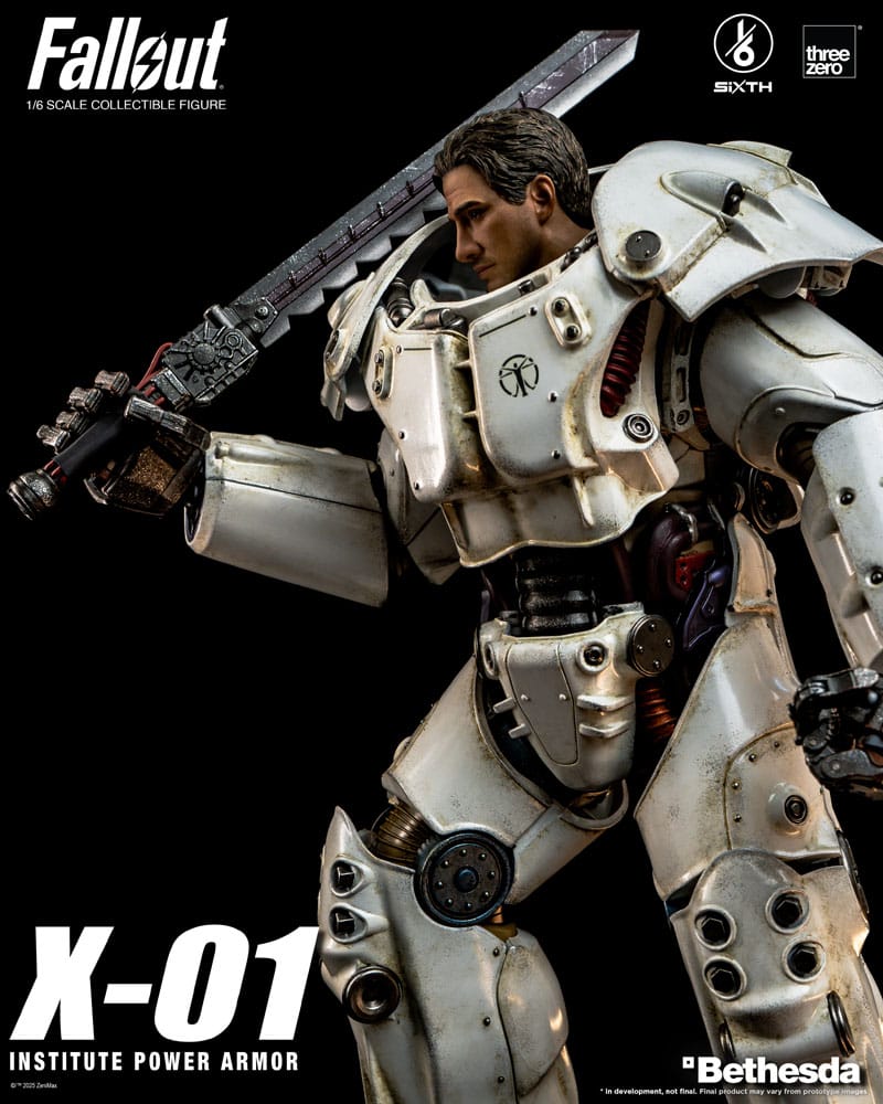 Fallout FigZero Action Figure 1/6 X-01 Institute Power Armor 37 cm Action figures