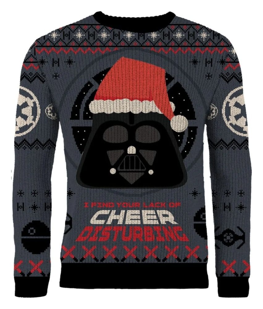 Star Wars Christmas Sweater Darth Vader Size XXXL