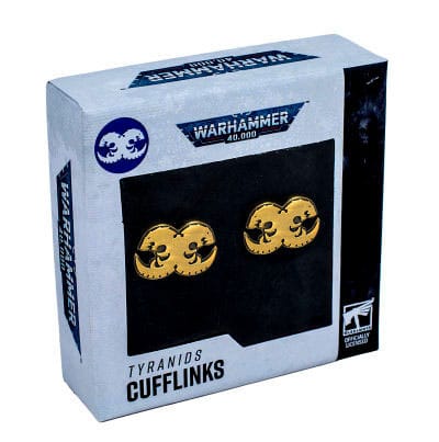 Warhammer 40,000 Cufflinks Tyranids - FanofThings.co.uk