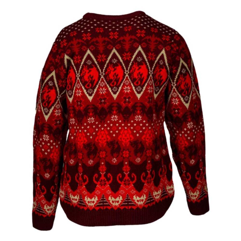 Warhammer Age of Sigmar Christmas Sweater Soulblight Gravelords Size S