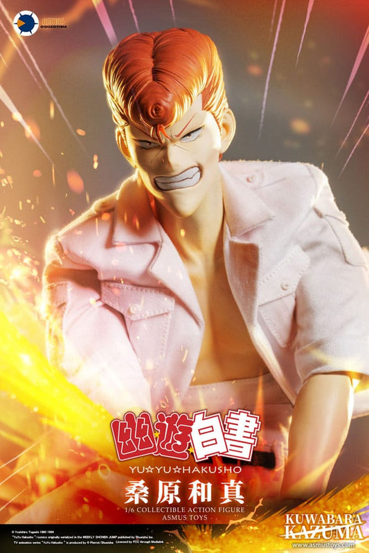 Yu Yu Hakusho Action Figure 1/6 Kazuma Kuwabara 30 cm - FanofThings.co.uk