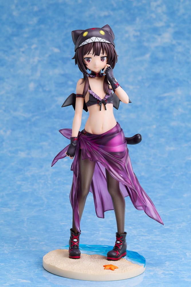 KonoSuba: An Explosion on This Wonderful World! Statue 1/7 Megumin Chomusuke Swimsuit Ver. 22 cm A-DIMENSION