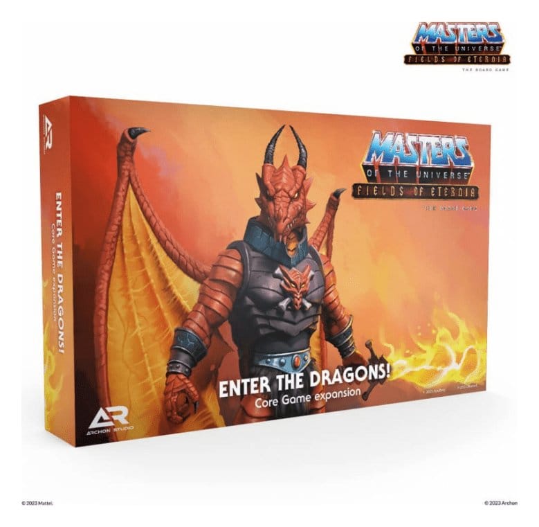 Masters of the Universe Board Game Expansion Fields of Eternia - Enter the Dragons! *Italian Version*