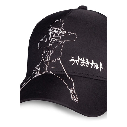 Naruto Shippuden Baseball Cap Naruto Black & White - FanofThings.co.uk