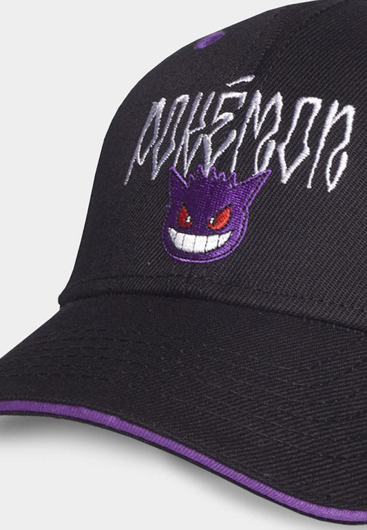 Pokemon Curved Bill Cap Gengar - FanofThings.co.uk