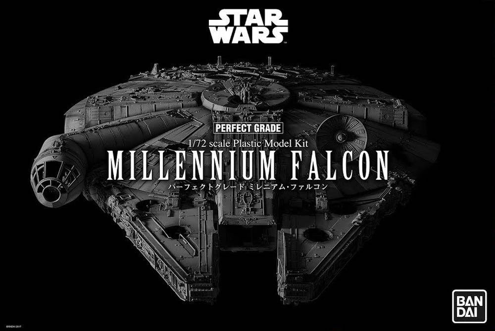 Star Wars Episode IV Perfect Grade Plastic Model Kit 1/72 Millennium Falcon 48 cm - FanofThings.co.uk