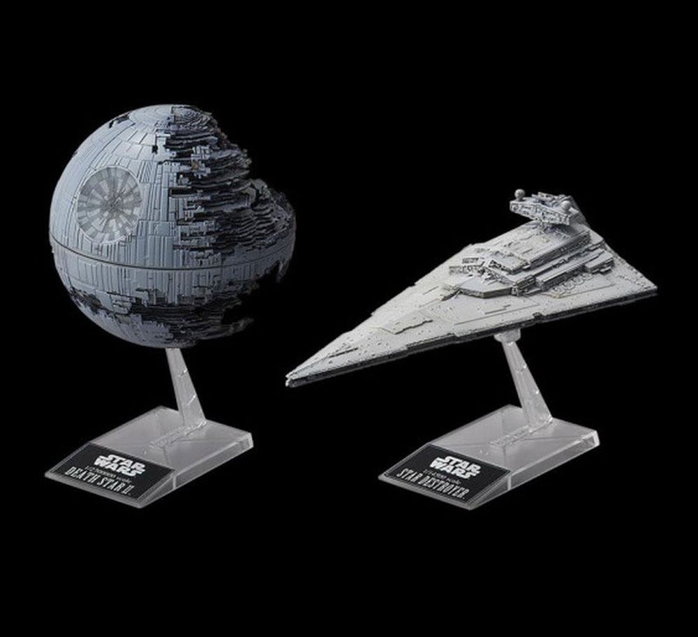 Star Wars Model Kit Death Star II & Imperial Star Destroyer - FanofThings.co.uk