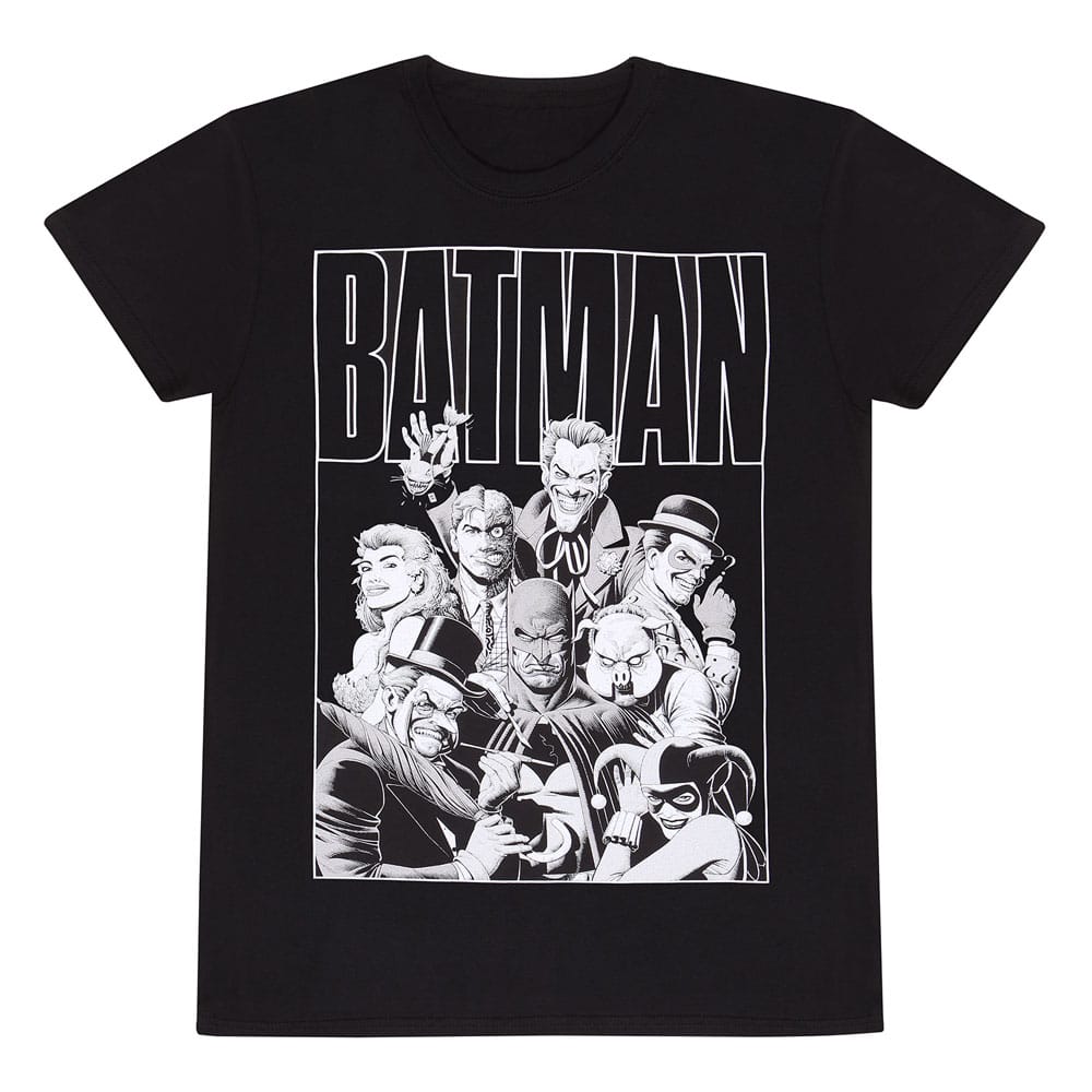 Batman T-Shirt Rogues Gallery Size L - FanofThings.co.uk