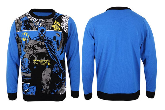 DC Comics Sweatshirt Jumper Batman Manga Size L - FanofThings.co.uk