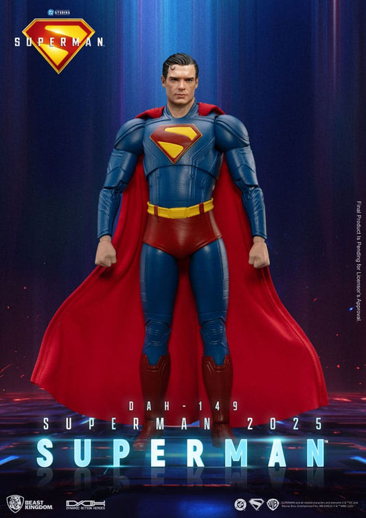 Superman (2025) Action Figure Superman & Krypto 21 cm Beast Kingdom Toys