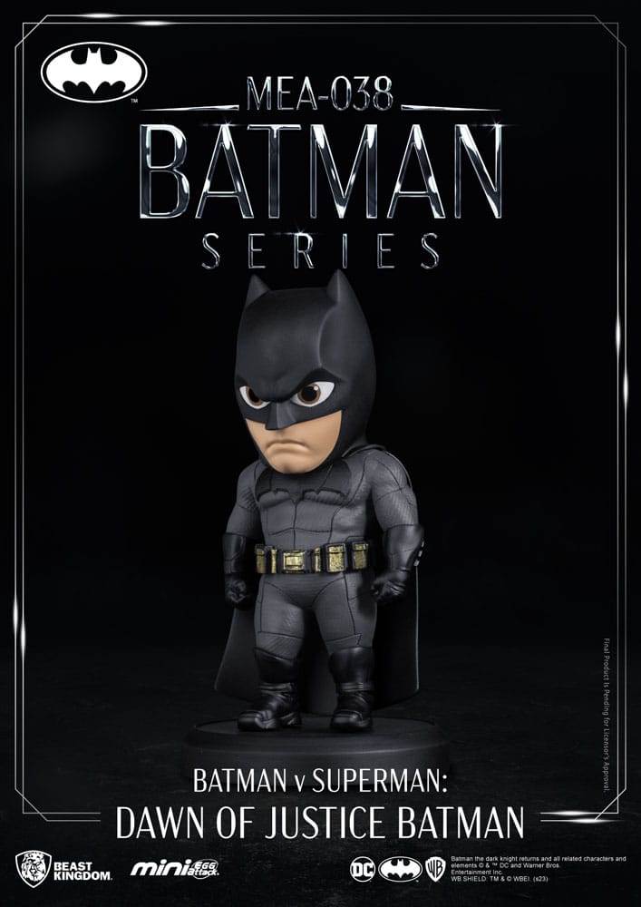 DC Comics Mini Egg Attack Figure Batman v Superman: Dawn of Justice Batman 8 cm Beast Kingdom Toys