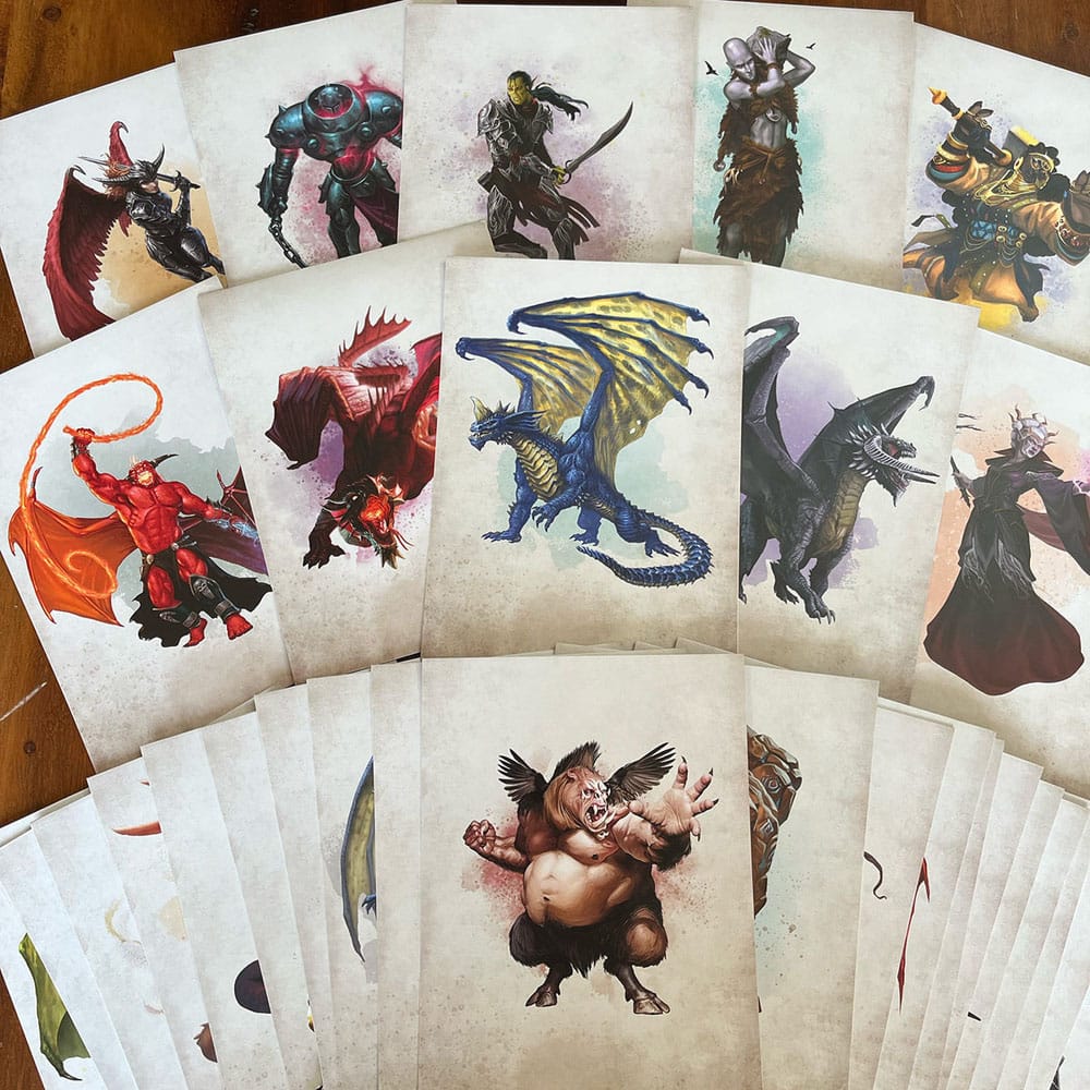 Dungeons & Dragons RPG Encounter Cards Challenge Rating 7+: Pack 2 *english* Beadle & Grimm´s