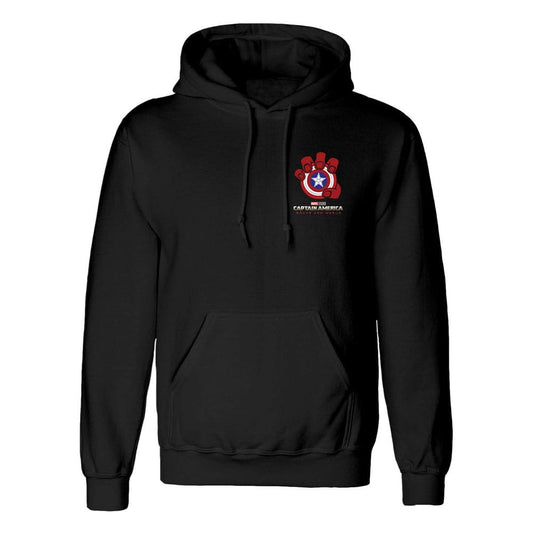 Captain America Brave New World Hooded Sweater Crushed Sheild