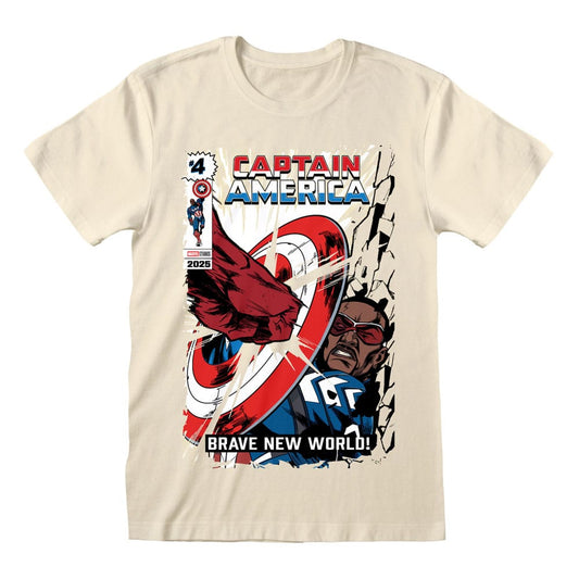 Captain America Brave New World T-Shirt Impact Size M - FanofThings.co.uk