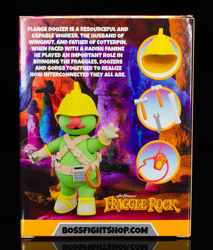 Fraggle Rock Action Figure Flange Doozer Boss Fight Studio