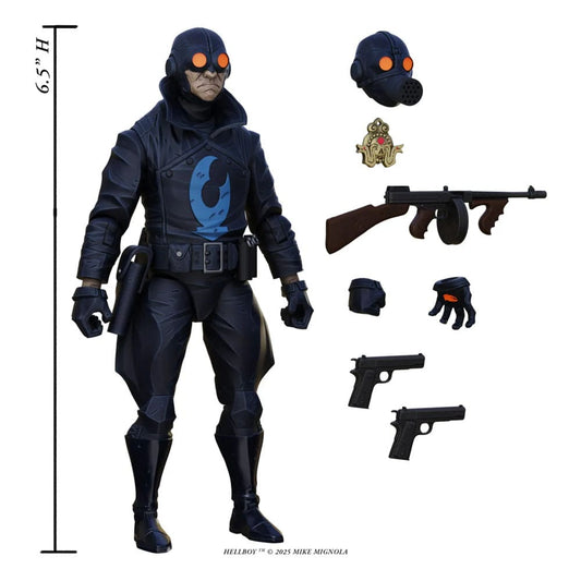 Hellboy Action Figure Lobster Johnson (The Iron Prometheus) 17 cm Boss Fight Studio