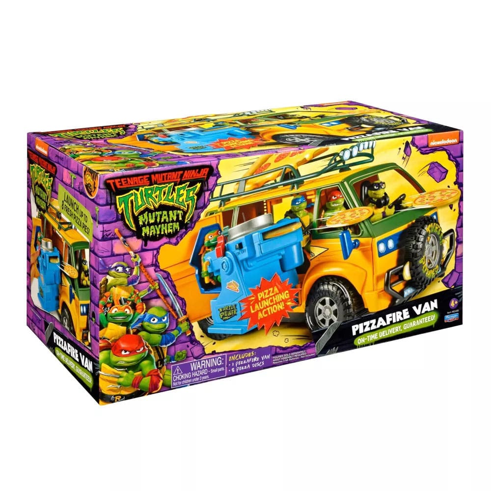 Teenage Mutant Ninja Turtles: Mutant Mayhem Vehicle Pizzafire Van 20 cm Action figures