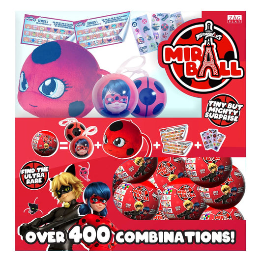 Miraculous: Tales of Ladybug & Cat Noir Mystery Miraball Display (24)