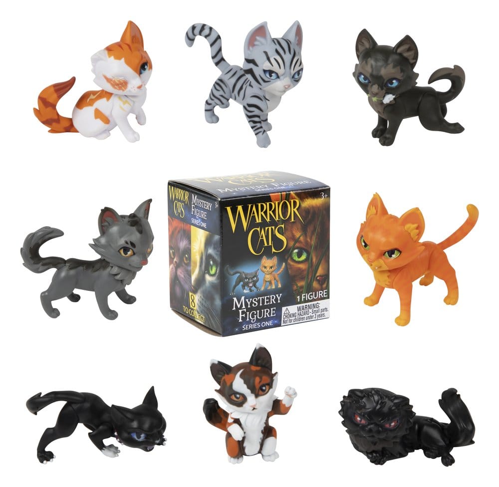 Warrior Cats Mini Figures Blind Box Mystery Figures Series 1 6 cm Display (12) BOTI
