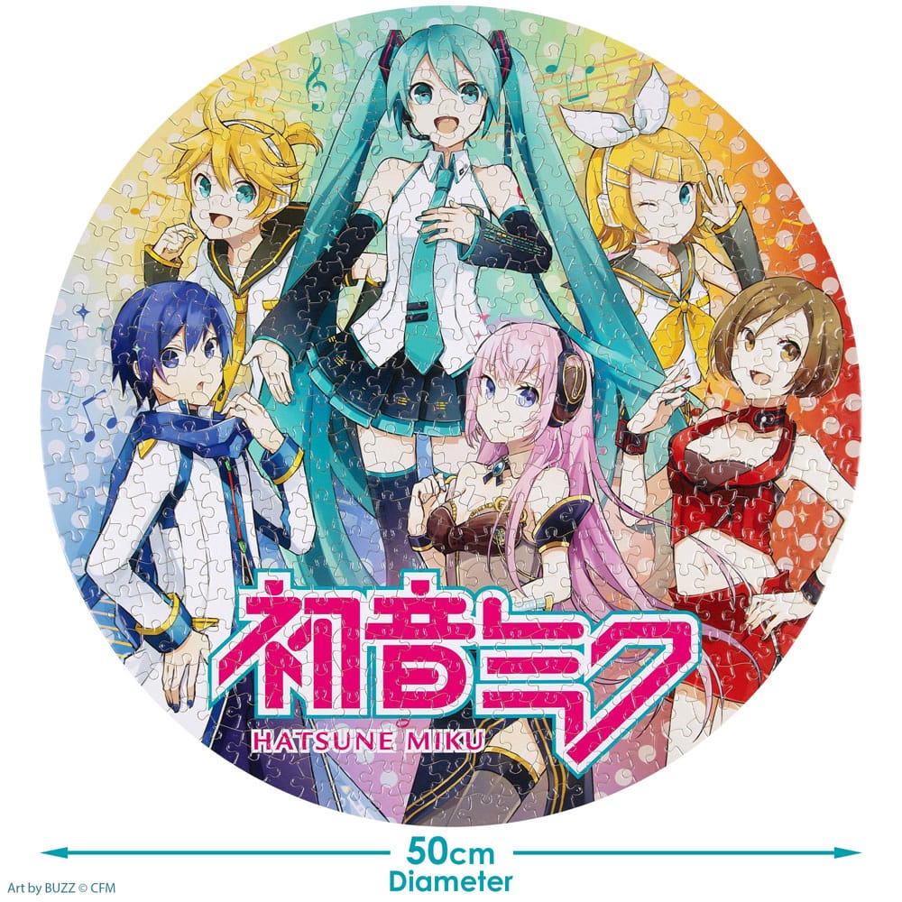 Hatsune Miku Jigsaw Puzzle Round 500 pieces Bopster
