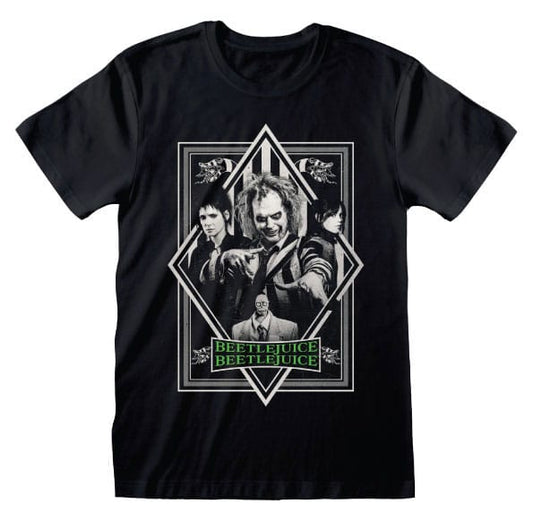 Beetlejuice 2 T-Shirt Poster Plain Size M - FanofThings.co.uk