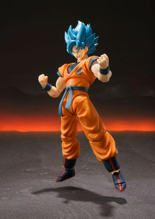 Dragon Ball Super Broly S.H. Figuarts Action Figure Super Saiyan God Super Saiyan Goku Super 14 cm Bandai Tamashii Nations
