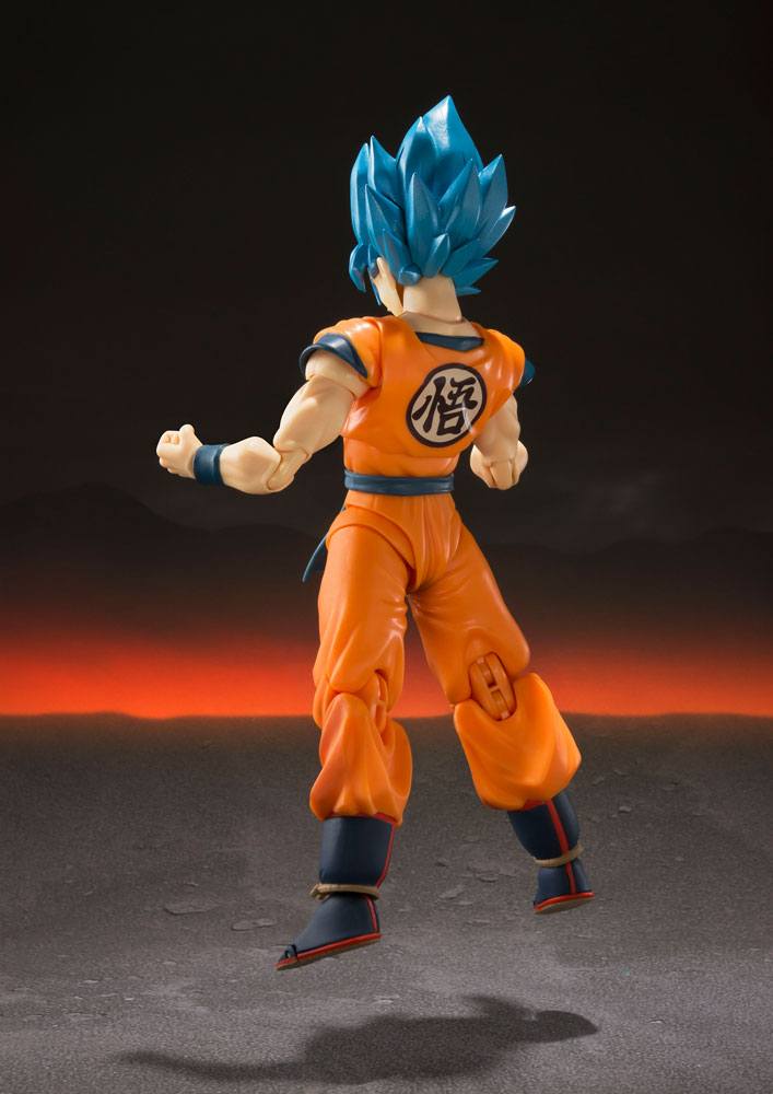 Dragon Ball Super Broly S.H. Figuarts Action Figure Super Saiyan God Super Saiyan Goku Super 14 cm Bandai Tamashii Nations