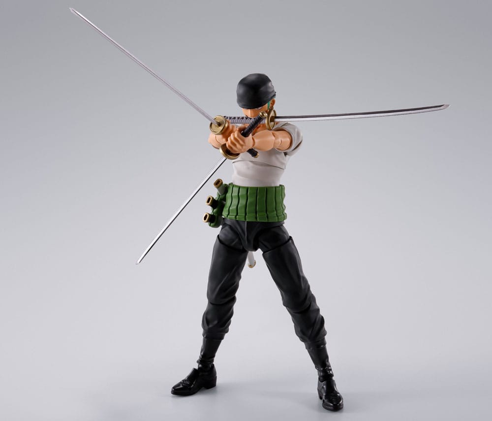 One Piece S.H.Figuarts Action Figure Roronoa Zoro Romance Dawn Ver. 15 cm Bandai Tamashii Nations