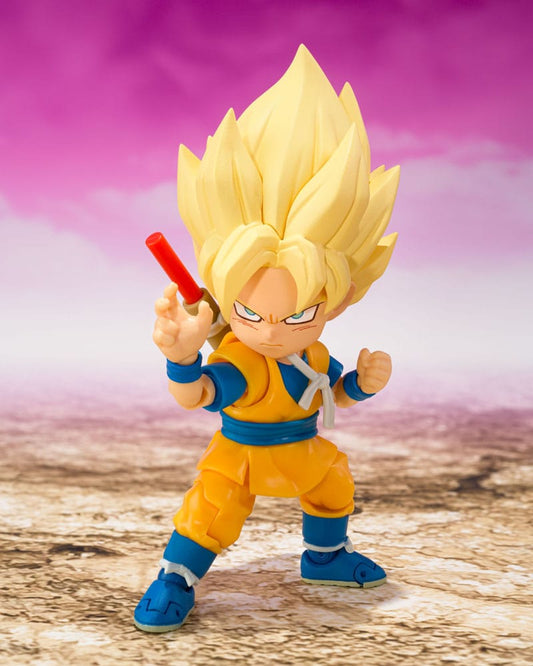Dragon Ball S.H.Figuarts Action Figure Super Saiyan Son Goku (mini) Daima 8 cm Bandai Tamashii Nations