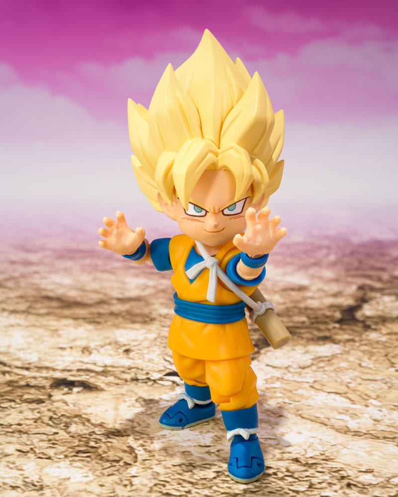 Dragon Ball S.H.Figuarts Action Figure Super Saiyan Son Goku (mini) Daima 8 cm Bandai Tamashii Nations