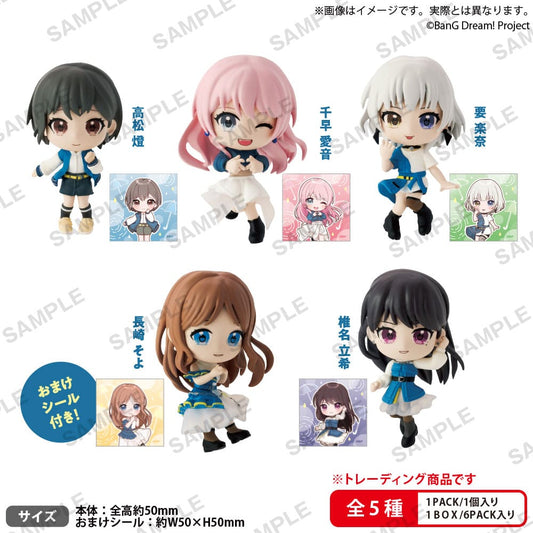 BanG Dream! It´s My Go! PVC Figures Rich Box Ver. 5 cm Assortment (6)