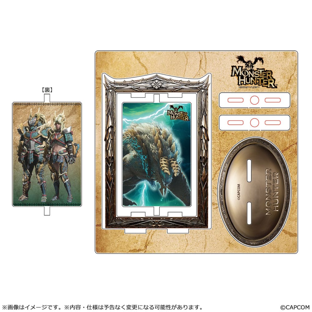 Monster Hunter Acrylic Stand Zinogre Rotating 14 cm