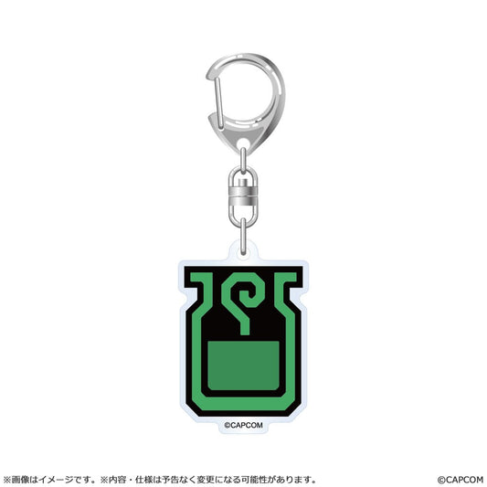 Monster Hunter Wilds Acryl Keychains Item Icon 6 cm Assortment (10)