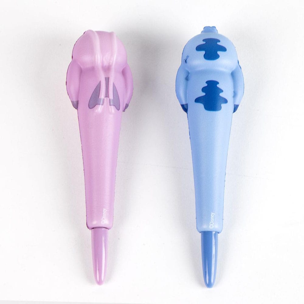 Loli & Stitch Squishy ball pen 2-Pack