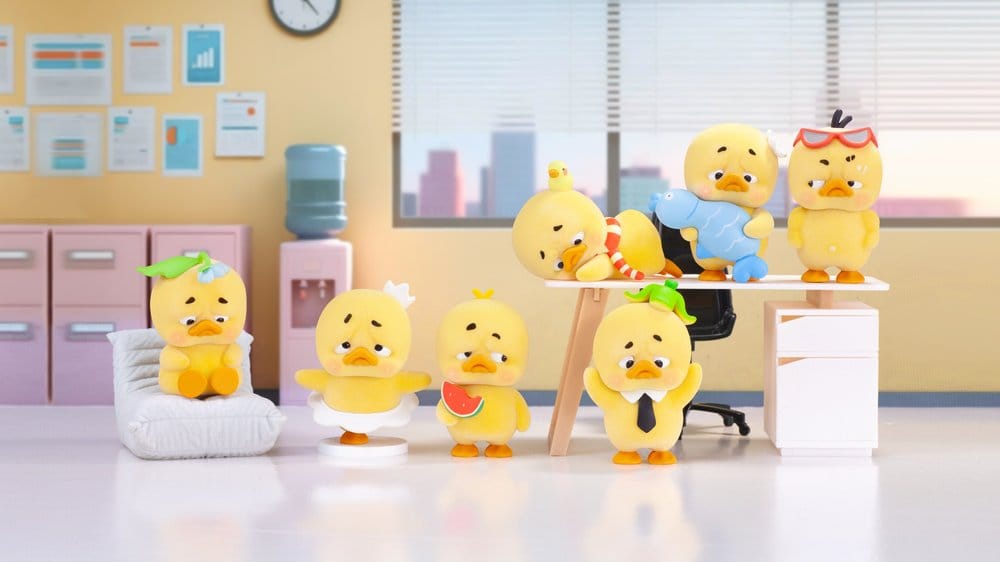 Upset Duck: Stop the Spiral Duck Blind Box figure 10 cm Display (6) Rong Creator