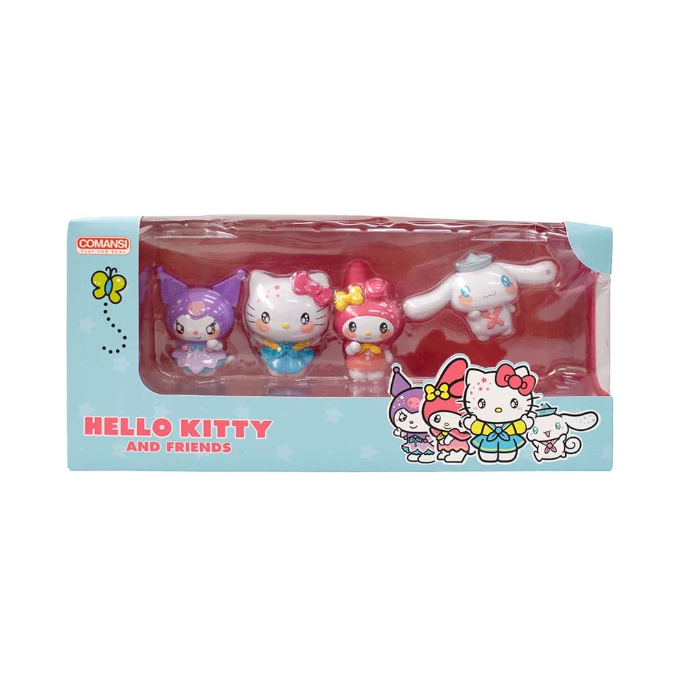 Hello Kitty and Friend Gift Box Set Mini Figures Hello Kitty (4) Comansi