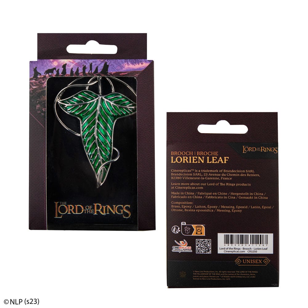 Lord of the Rings Brooch Elven Brooch Cinereplicas