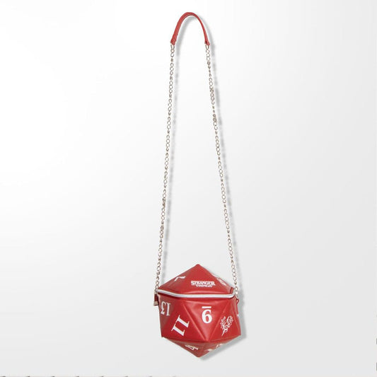 Stranger Things Faux Leather Handbag D&D Dice - FanofThings.co.uk