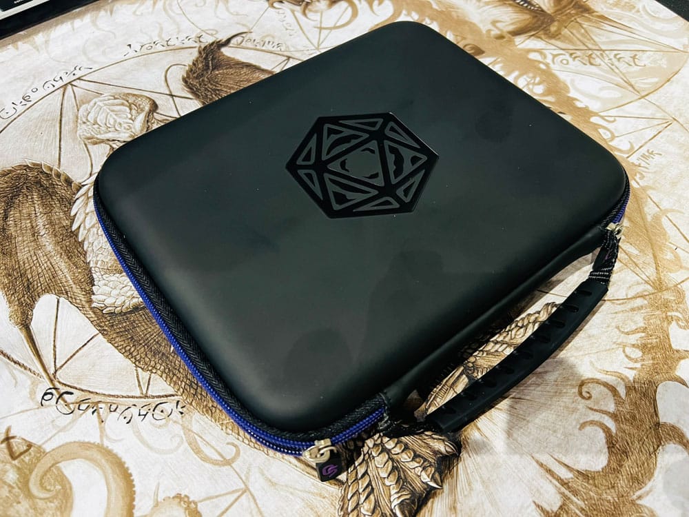 CritStones Dice Case Arcanum Red