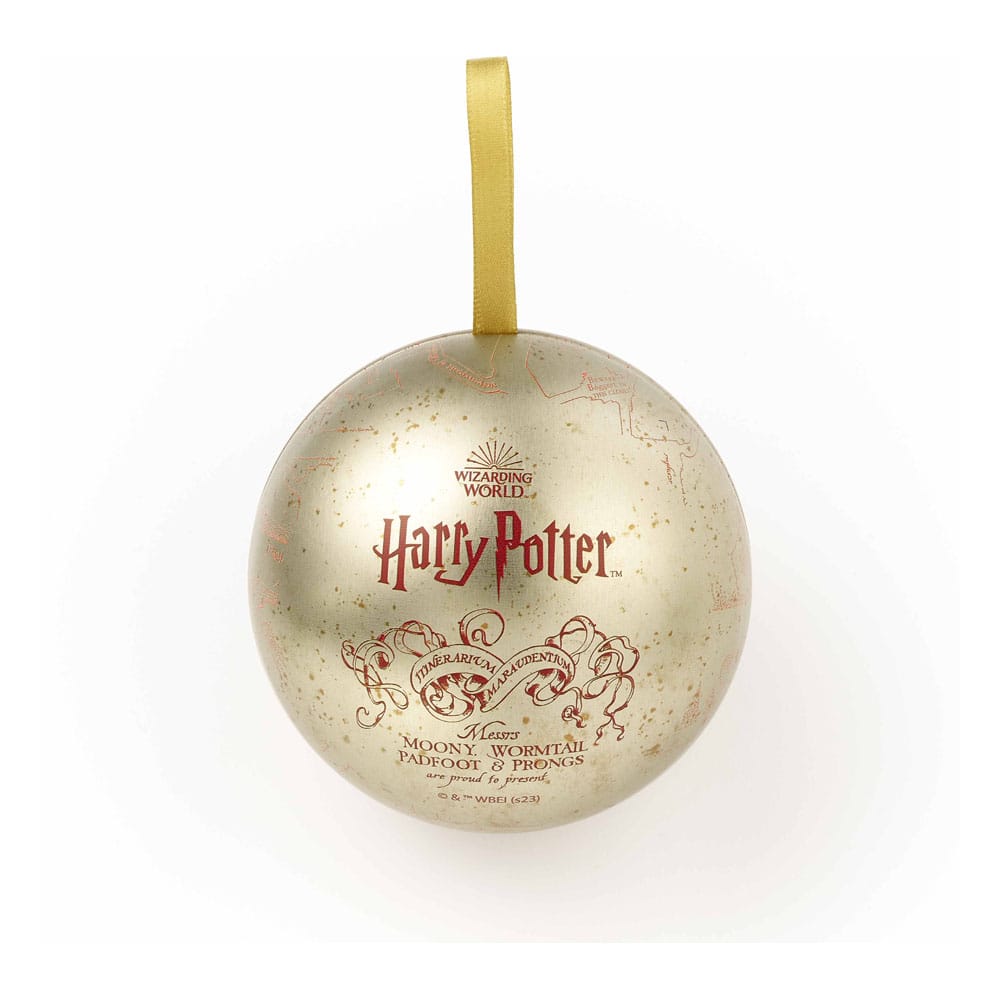Harry Potter tree ornament with Pin Badge Deck Marauders Map The Carat Shop